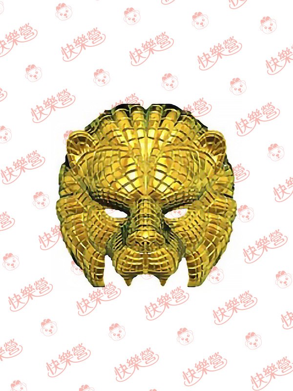 魷魚遊戲.VIP貴賓.獅頭面具