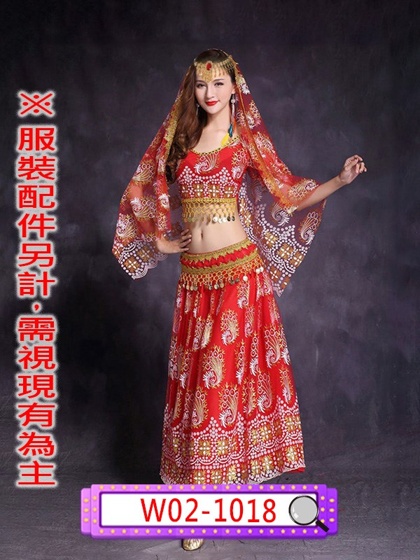 W02-1018.紅印度.肚皮舞.中東.阿拉伯.寶萊塢