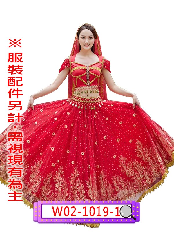 W02-1019-1.紅色寶萊塢.肚皮舞(深藍).肚皮舞.中東.印度.阿拉伯.寶萊塢