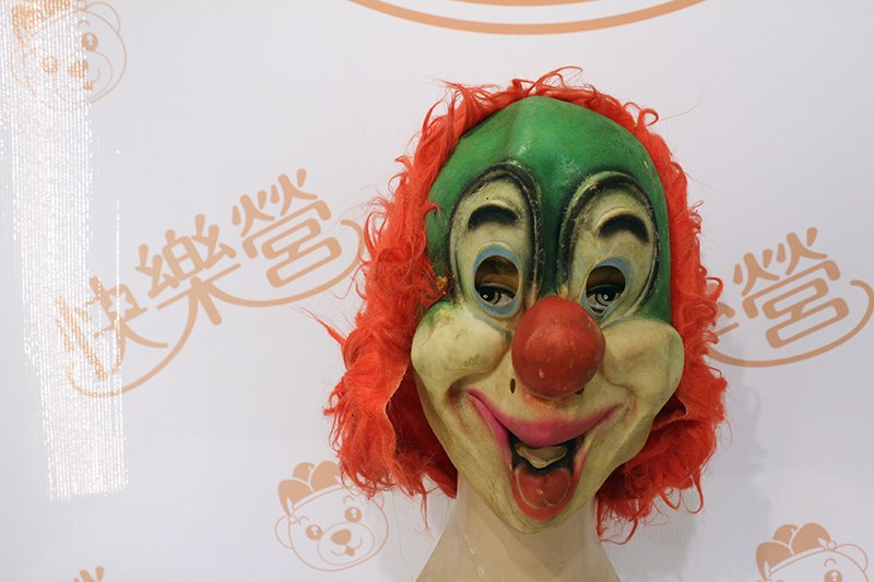 萬聖節.小丑頭套