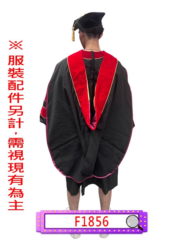 F1856.博士服.學士服(黑白).畢業典禮.畢業季.學士袍.學位服.學位袍.畢業袍.碩士服