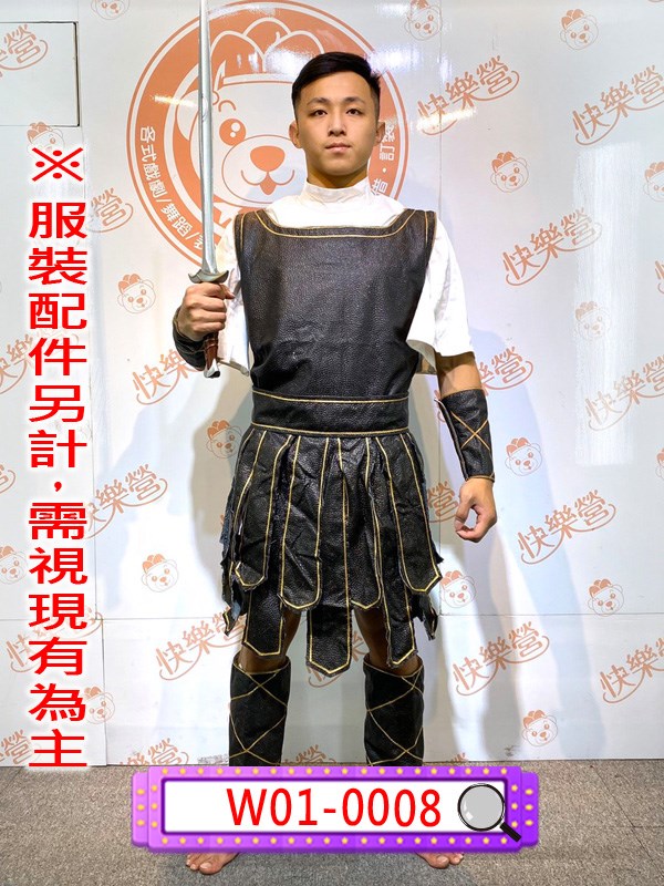W01-0008 羅馬服.羅馬.戰爭.中世紀.白色.白袍.桂冠.戰士.平民.雅典.