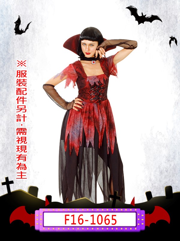 F16-1065.紅黑巫女.萬聖節.女巫.巫婆.占卜.預言家.黑魔法.詛咒.魔法師.魔女.魔法.巫師.法師.紅色