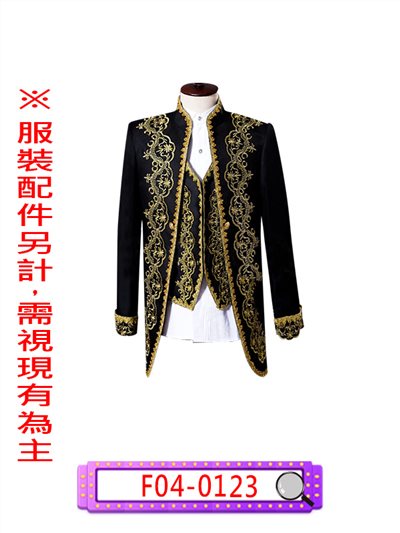 黑底金邊宮庭