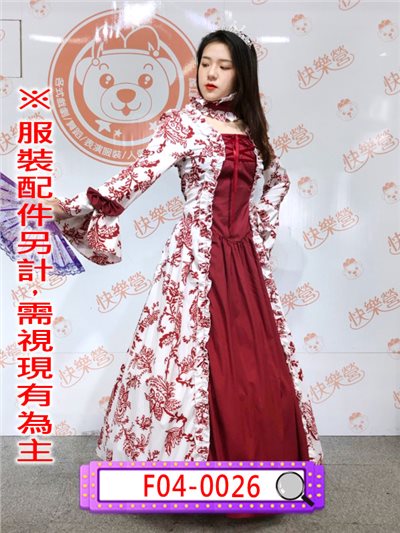 紅印花宮廷服