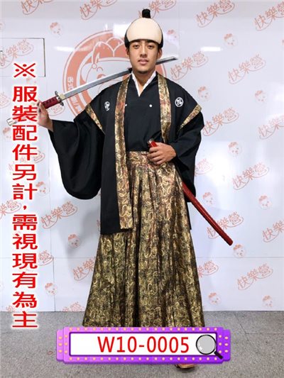 黑色武士服